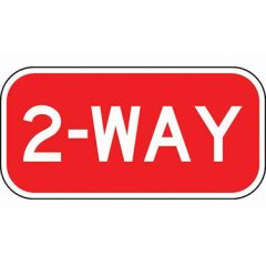 2-Way Stop Sign