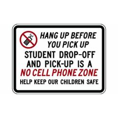 Hang Up Before You Pick Up Student Drop-Off Is A No Cell Phone Zone