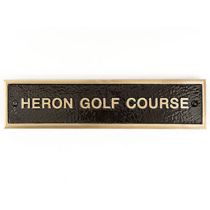 Cast Bronze Bench Plaques