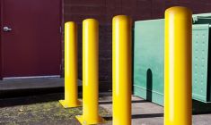 Bolt Down Metal Bollards