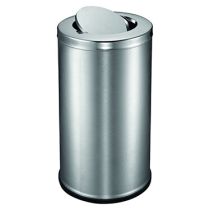 BarcoMaid™ Stainless Steel Swing-Top Receptacle