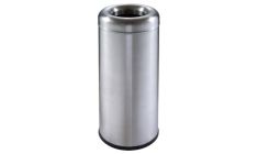 BarcoMaid™ Stainless Steel Curved Top Receptacle