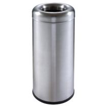 BarcoMaid™ Stainless Steel Curved Top Receptacle