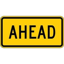 Ahead Warning Sign