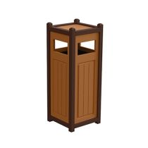 Two-Tone Panel Design 12 Gallon Waste Receptacles