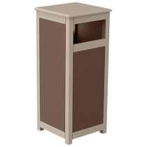 Traditional Waste Receptacles with Side Access Door