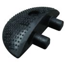 End Cap - Safety Striped Big Bump